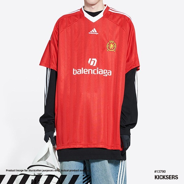 バレンシアガ ADIDASバレンシアガ サッカーTシャツ オーバーサイズ 22053104