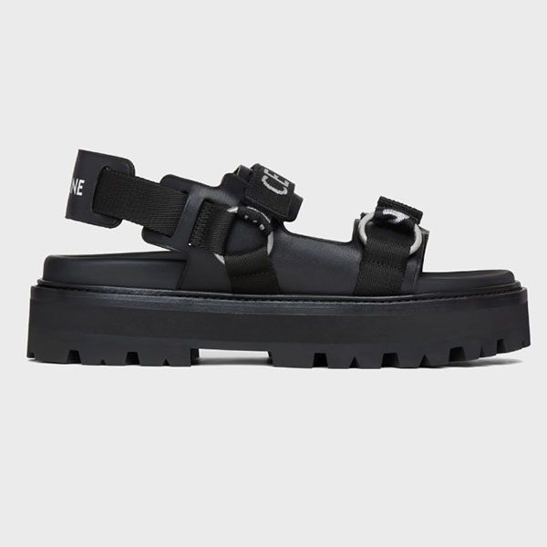 セリーヌ＊BULKY OUTDOOR SANDAL バルキー サンダル 偽物345583620C.38NO