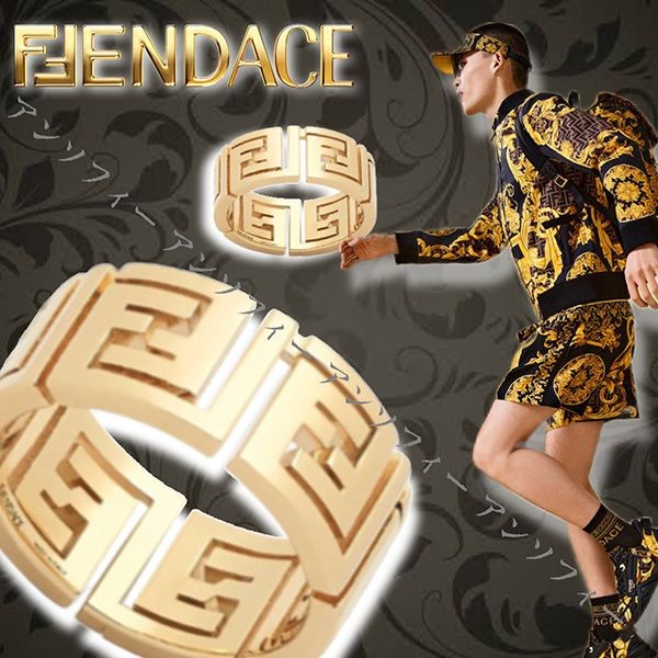 入手困難【FENDACE】フェンディ×ヴェルサーチェ コピー 指輪 リング7AJ577B08F0CFK