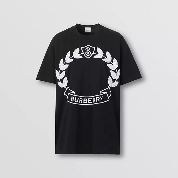 【かわいくて上品♪】バーバリー オークリーフクレスト Tシャツ 偽物 2色 80620691