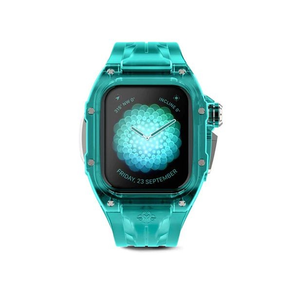 便利でgolden concept 偽物 Apple Watch Case RSTR45 AQUA MINT