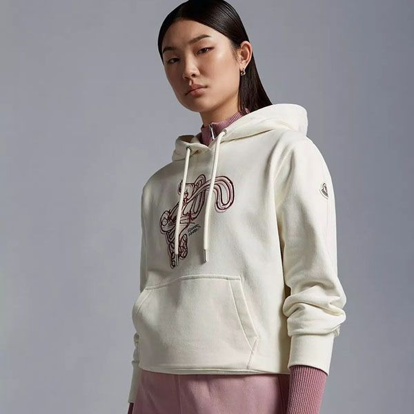 モンクレール Embroidered Hoodie パーカー コピー 2色 I10938G00026899WC523