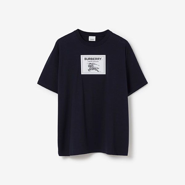 残り僅かバーバリー 偽物 プロ―サムラベル コットンTシャツ 4色 80651871