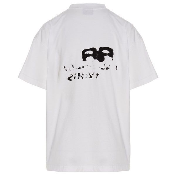 バレンシアガ Hand Drawn BB Icon Tシャツ 偽物 コットン 2色 612965TNVN41059