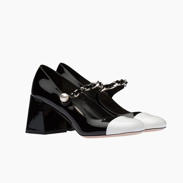 MiuMiu Patent leather pumps パテントレザーパンプス 偽物 2色 5I248D