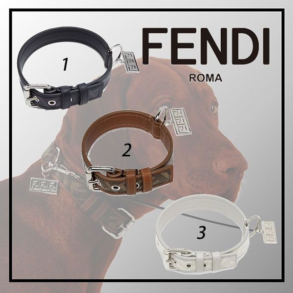 【奇跡の再入荷！即発送】フェンディ 犬 ドッグ カラー 首輪 スーパーコピー 3色 8AC016A8V3F0GXN