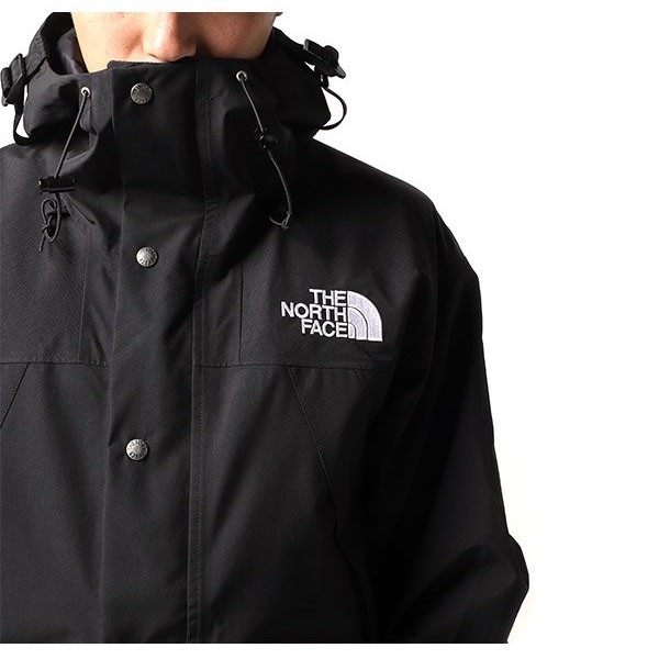 日本未発売 ノースフェイス偽物 1990 MOUNTAIN JACKET GTX BLACK × BLACK  ジャケット 23040101