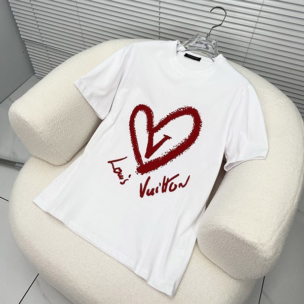 ルイヴィトン Tシャツ スーパーコピー コットン 2色 w23040601