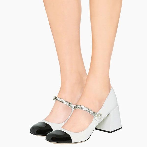 MiuMiu Patent leather pumps パテントレザーパンプス 偽物 2色 5I248D