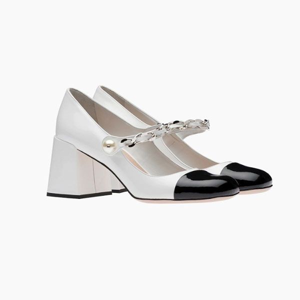 MiuMiu Patent leather pumps パテントレザーパンプス 偽物 2色 5I248D