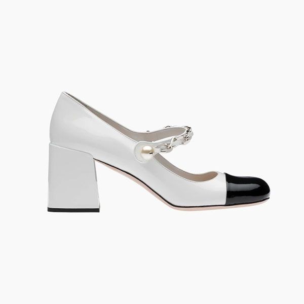 MiuMiu Patent leather pumps パテントレザーパンプス 偽物 2色 5I248D