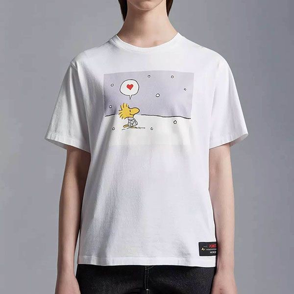 モンクレール Peanuts Motif ピーナッツモチーフTシャツ 偽物 2色 I10938C00040899UI502