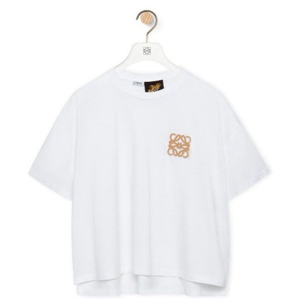 ロエベ アナグラム クラフト Tシャツ コットン S616Y22J12