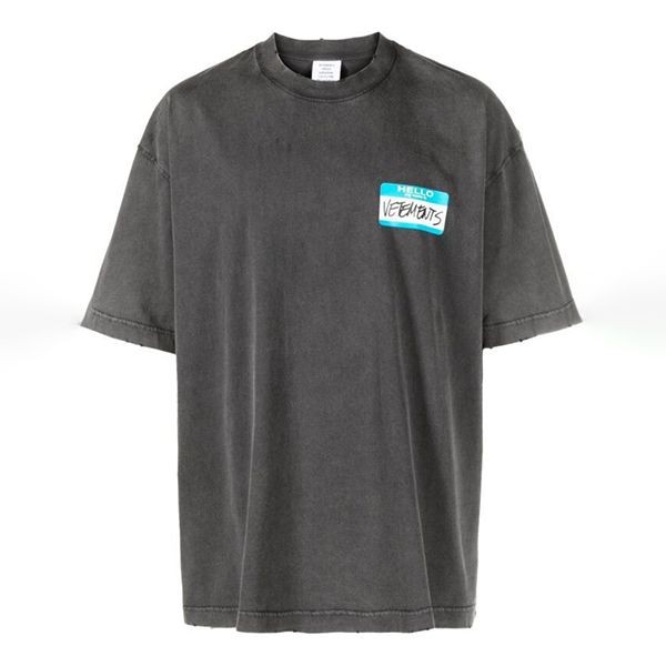 数量限定版ヴェトモン コピー ロゴ オーバーサイズ Tシャツ UE63TR640