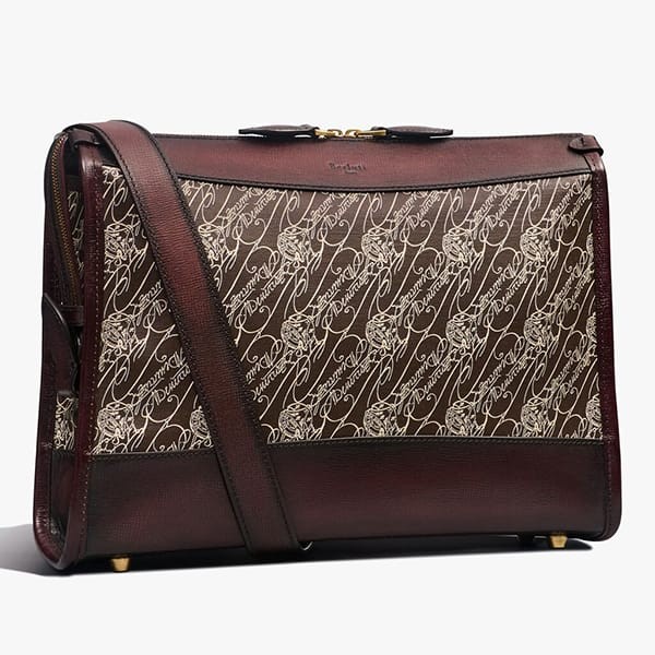 素敵なベルルッティ 偽物 Musette Toile Marbeuf メッセンジャーバッグ MUSETTE-T19