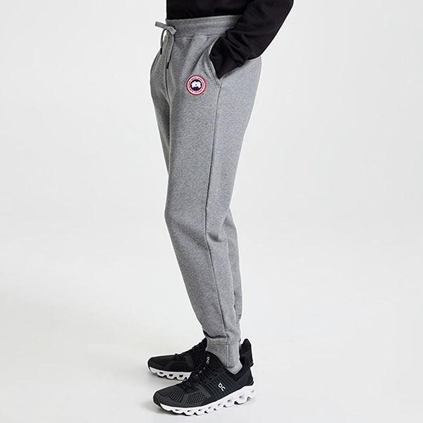 大人気!!新色!!カナダグース スウェットパンツ 偽物 メンズ オーガニックコットン パンツHuron Pant0901