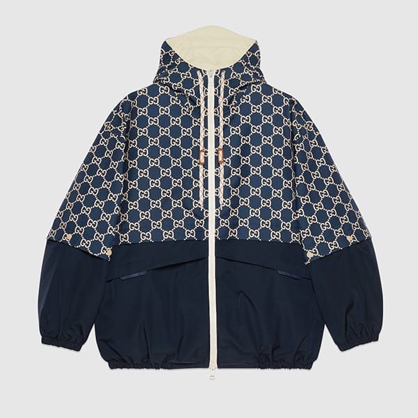 【VIPセールで入荷！】グッチ GG リップストップ ファブリック ジャケット コピー 742811Z8BJG4384