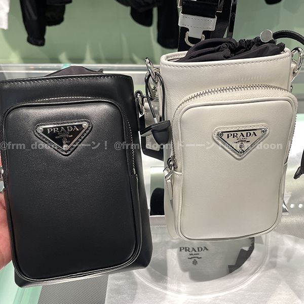 男女兼用【プラダ】レザー スマートフォンケース コピー2ZH155_2CND
