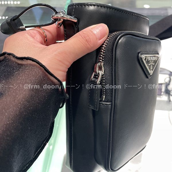 男女兼用【プラダ】レザー スマートフォンケース コピー2ZH155_2CND