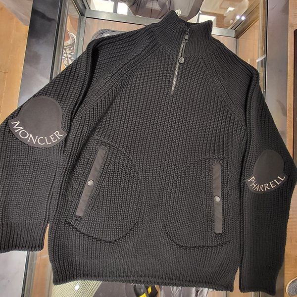 【限定大特価！】モンクレール Pharrell Williams 偽物コラボ★ニット・セーターI209R9F