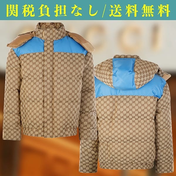 先取り！グッチ GGコットンキャンバス パデッド ジャケット コピー 751395Z8BJ62190
