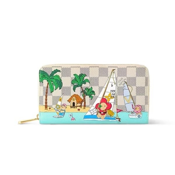 [送料無料]【Xmas限定♪】ルイヴィトン ヴィヴィエンヌホリデー ジッピーウォレット 偽物 長財布 3色 M82839