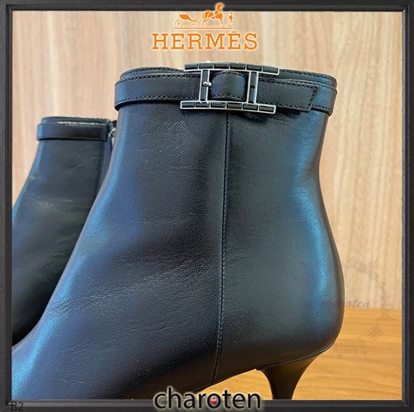 完売色あり！♥Hの留め具がエレ女なエルメス アンクルブーツ コピーh11112