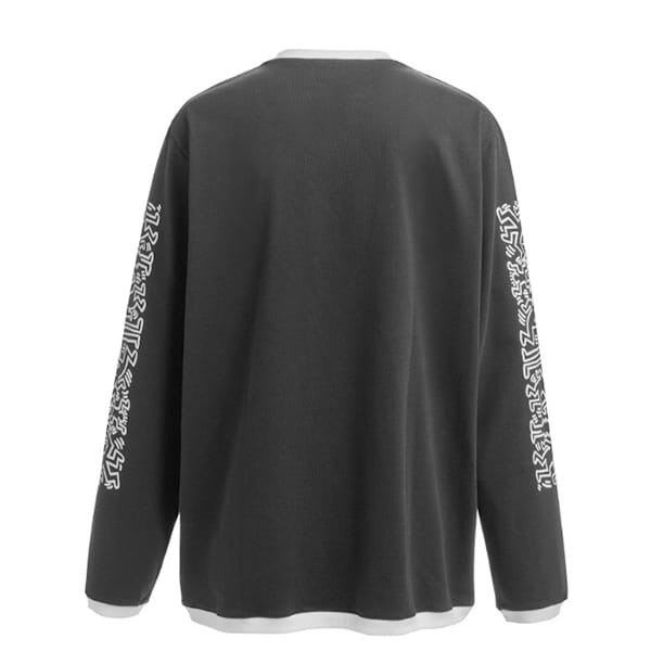人気で可愛い☆TATRAS × Keith Haring 偽物 限定コラボ SAGGIO ロングTシャツ 2色 MTKI23A8253