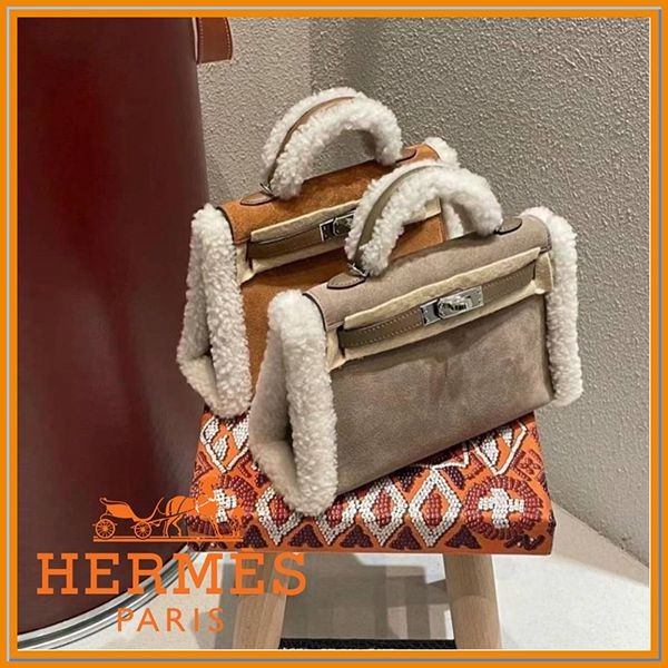 【やっぱり人気！】エルメス Teddy ミニ ケリー コピーハンドバッグ h12061
