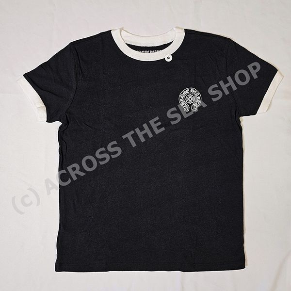 ★クロムハーツ★スクロール 偽物HorseShoe Logo レディース Tシャツ03062
