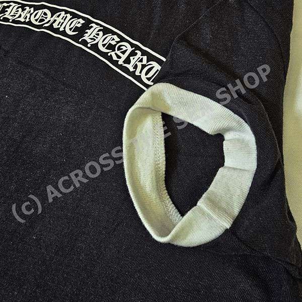 ★クロムハーツ★スクロール 偽物HorseShoe Logo レディース Tシャツ03062