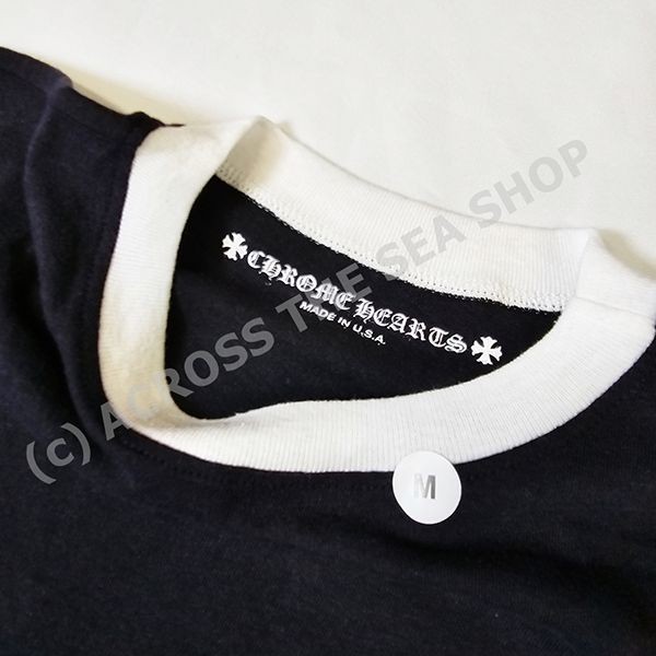 ★クロムハーツ★スクロール 偽物HorseShoe Logo レディース Tシャツ03062