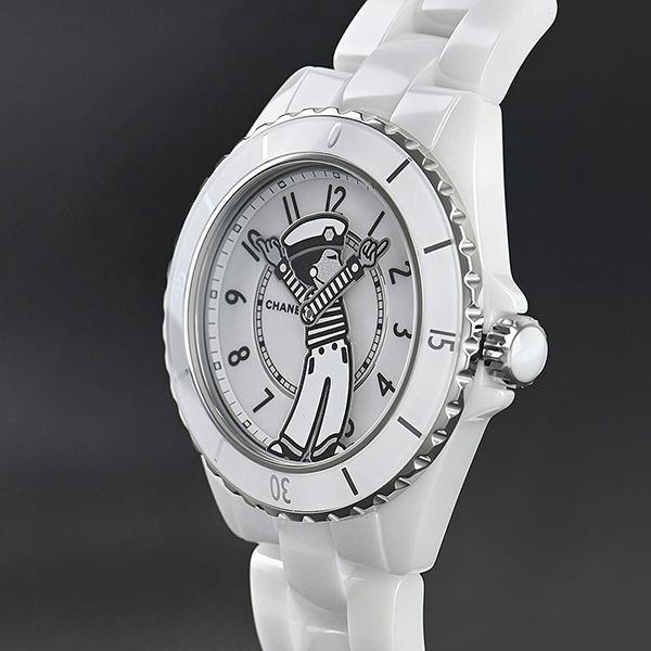 残り僅かシャネル マドモアゼル J12 ラ パウザ 38MM H7481