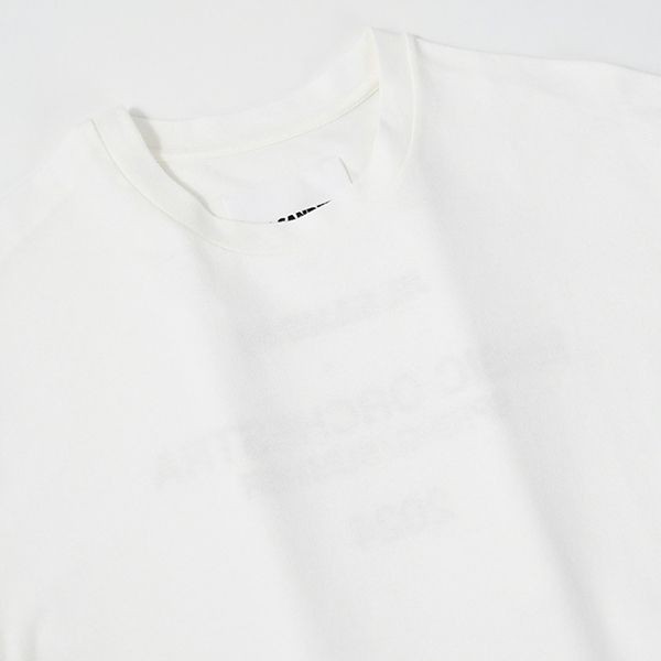ジルサンダー バックプリント 長袖Tシャツ 偽物J22GC0172