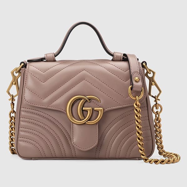 N級品グッチ ミニ トップハンドルバッグ GGマーモント 4色 547260 DTDIT 1000