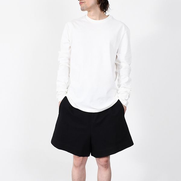 ジルサンダー バックプリント 長袖Tシャツ 偽物J22GC0172