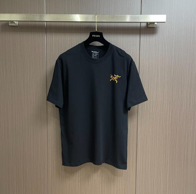 アークテリクス Tシャツ コピー 胸ロゴ配色クルーネックTシャツ 2色 24052701