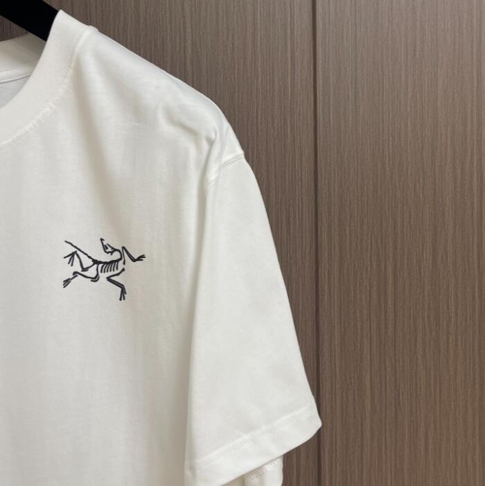 アークテリクス Tシャツ コピー 胸ロゴ配色クルーネックTシャツ 2色 24052701