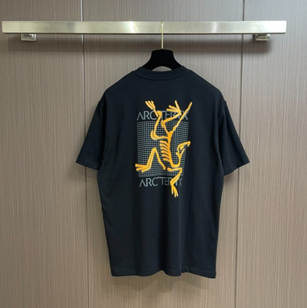 アークテリクス Tシャツ コピー 胸ロゴ配色クルーネックTシャツ 2色 24052701