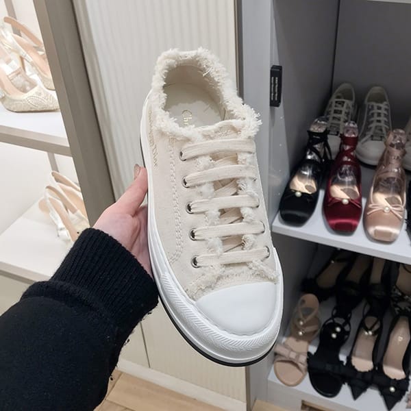 ディオール フェイク WalknDior プラットフォームスニーカー 2色 KCK412CVY_S900
