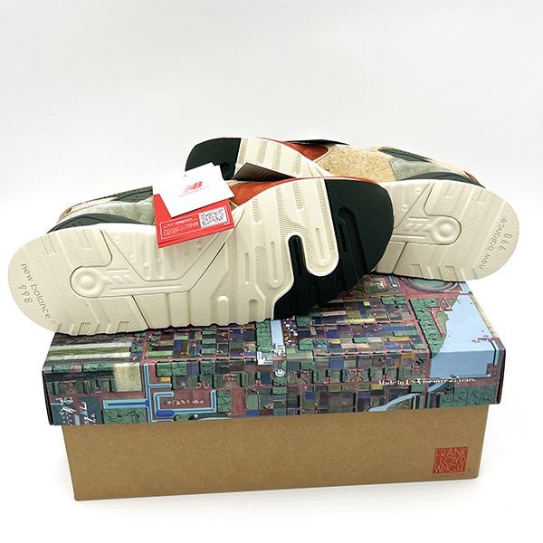 Frank Lloyd Wright x Kith x ニューバランス 998 偽物Broadacre City 5102
