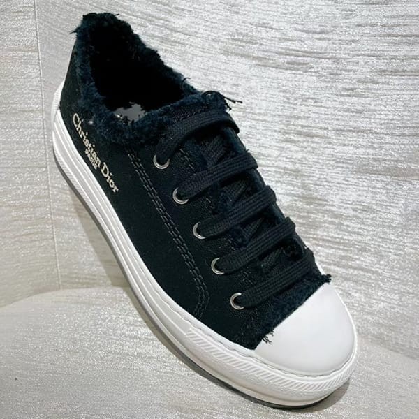 ディオール フェイク WalknDior プラットフォームスニーカー 2色 KCK412CVY_S900