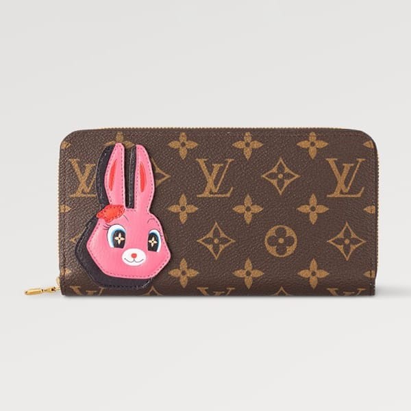 ルイヴィトン ★ ジッピーウォレット LV 長財布 偽物 うさぎ M83689