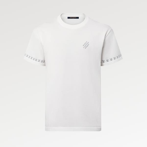 超入手困難ルイヴィトン シンプルTシャツ パロディ 半袖 2色 1AFQSH