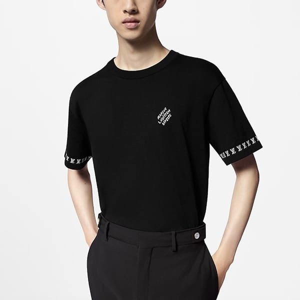 超入手困難ルイヴィトン シンプルTシャツ パロディ 半袖 2色 1AFQSH