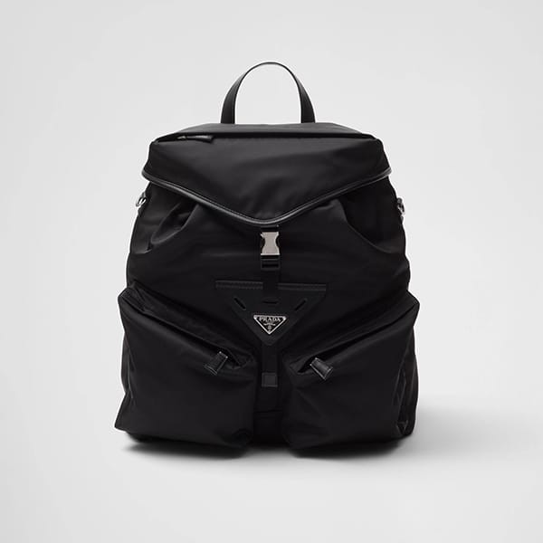 ユニークなデザインプラダ 偽物 Re-Nylon レザー バックパック 2色 2VZ108_2DW3