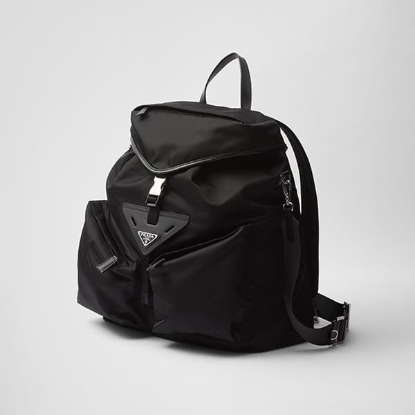 ユニークなデザインプラダ 偽物 Re-Nylon レザー バックパック 2色 2VZ108_2DW3