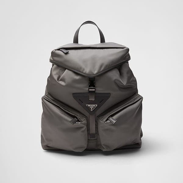 ユニークなデザインプラダ 偽物 Re-Nylon レザー バックパック 2色 2VZ108_2DW3