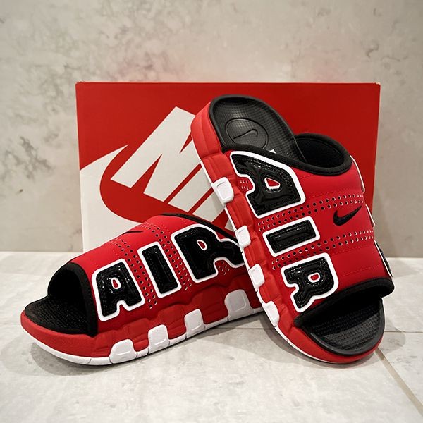 追跡付きで安心届けナイキ モアテン サンダル 偽物 AIR MORE UPTEMPO SLIDE