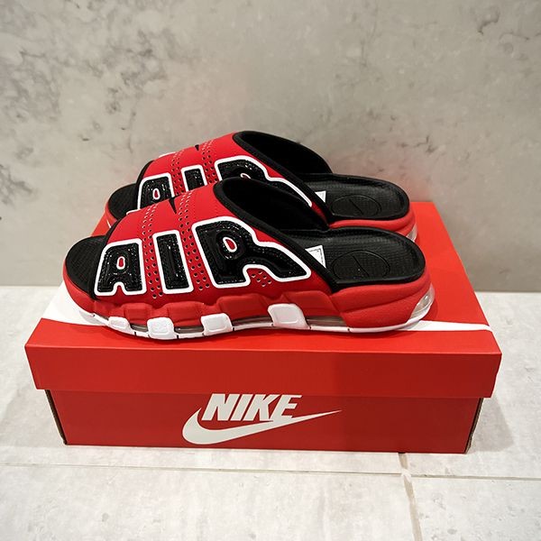 追跡付きで安心届けナイキ モアテン サンダル 偽物 AIR MORE UPTEMPO SLIDE